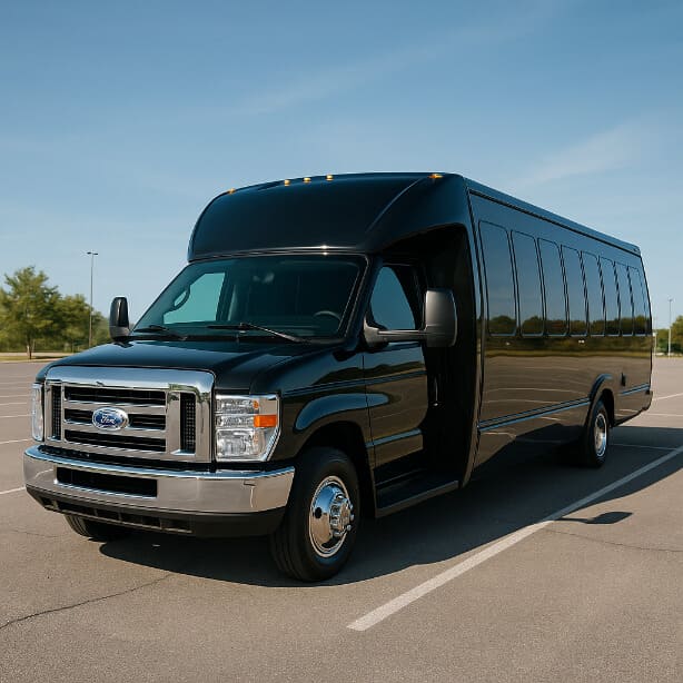 Charter Bus Rental Fontana 18 Passenger Minibus