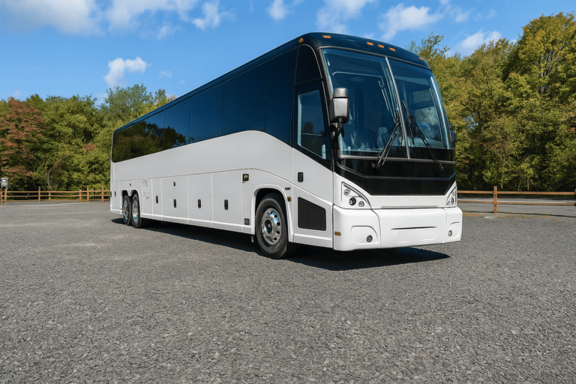 Charter Bus Rental Fontana 56 Passenger Charter Bus